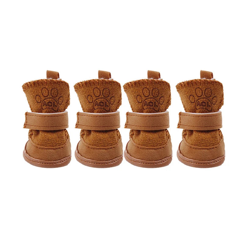 Warm Winter Pet Shoes