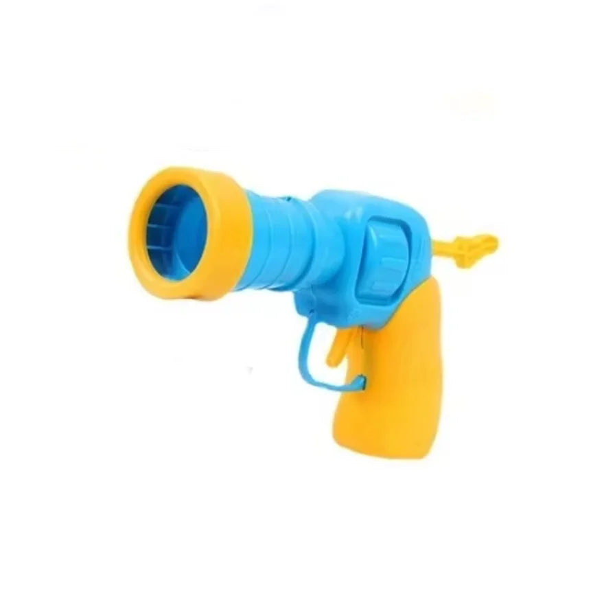Cat Ball Launcher Gun Interactive Toy for Indoor Cats with Plush Pom Pom Balls Training Kitten Play Fetch Game Pet Supplies