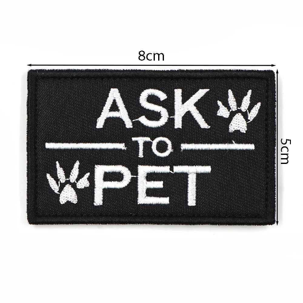 1PC Tactical Dog Series Patch
