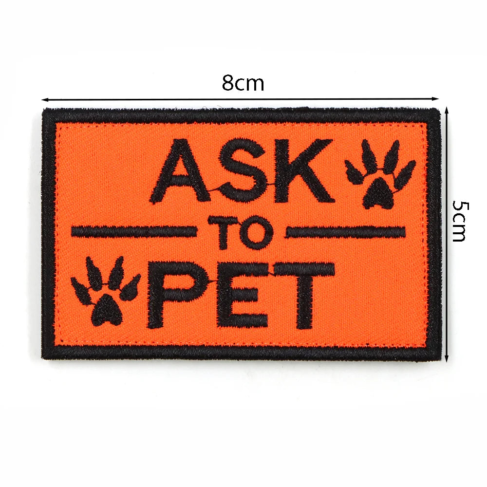 1PC Tactical Dog Series Patch