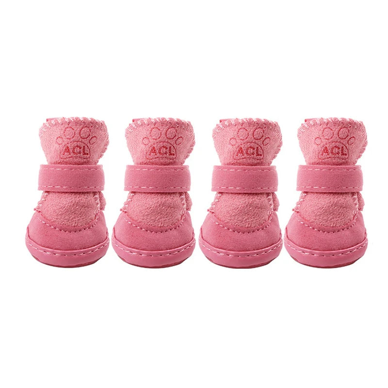 Warm Winter Pet Shoes